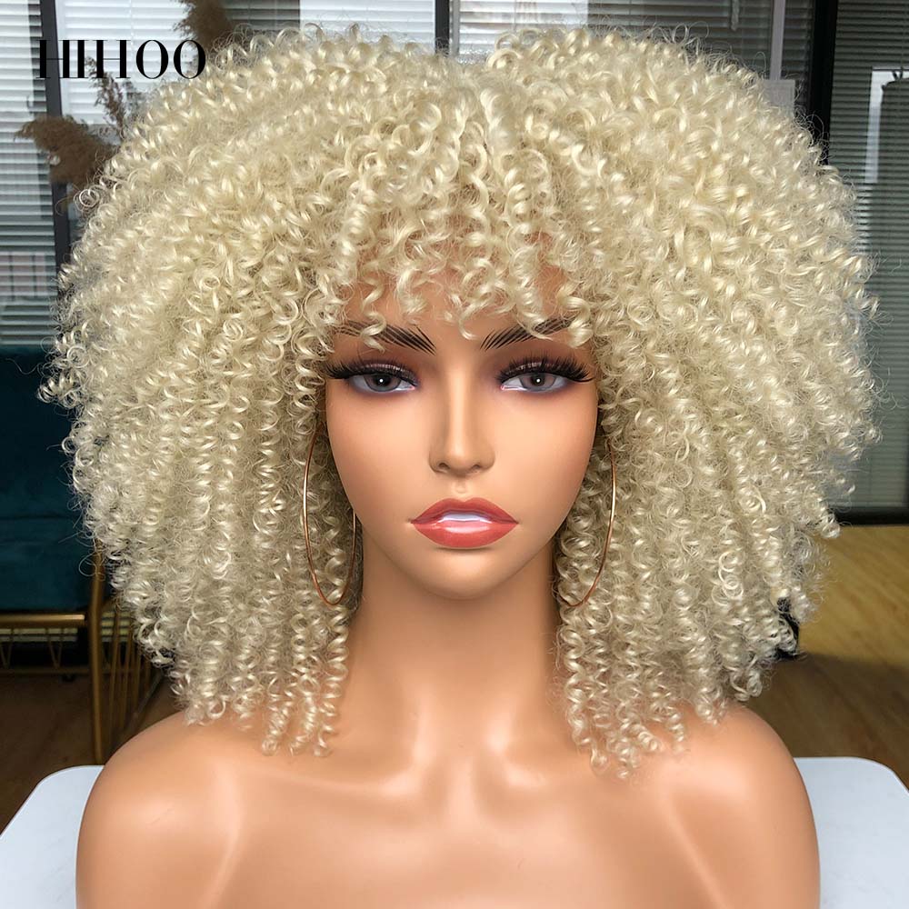 Perruque afro bouclé