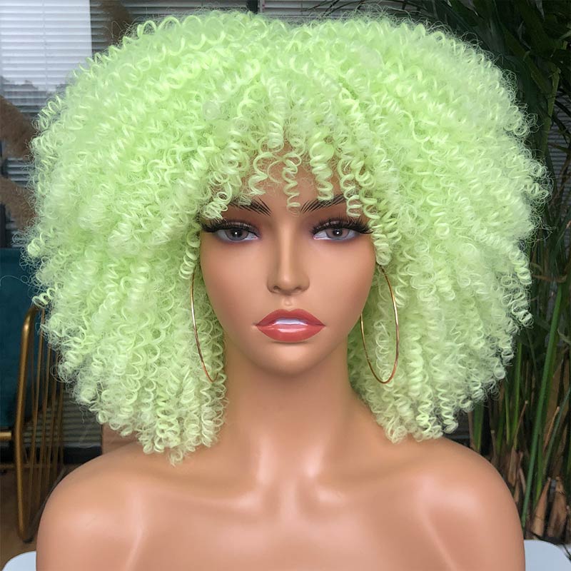 Perruque afro bouclé