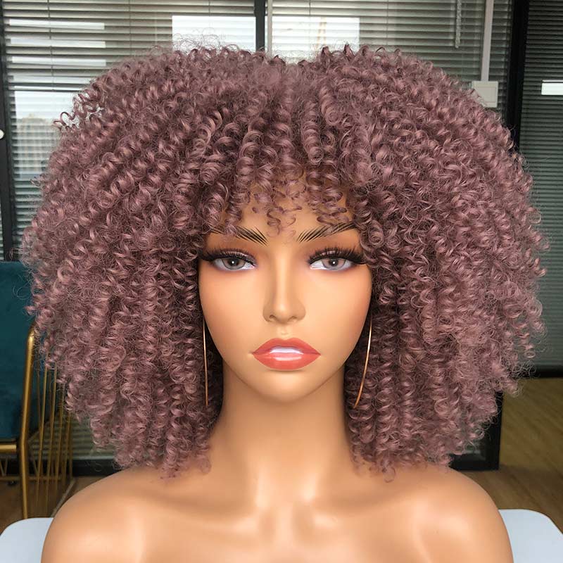 Perruque afro bouclé
