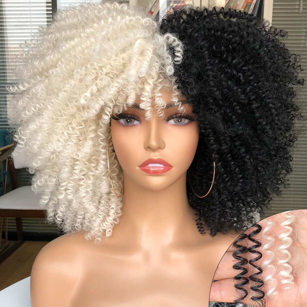 Perruque afro bouclé