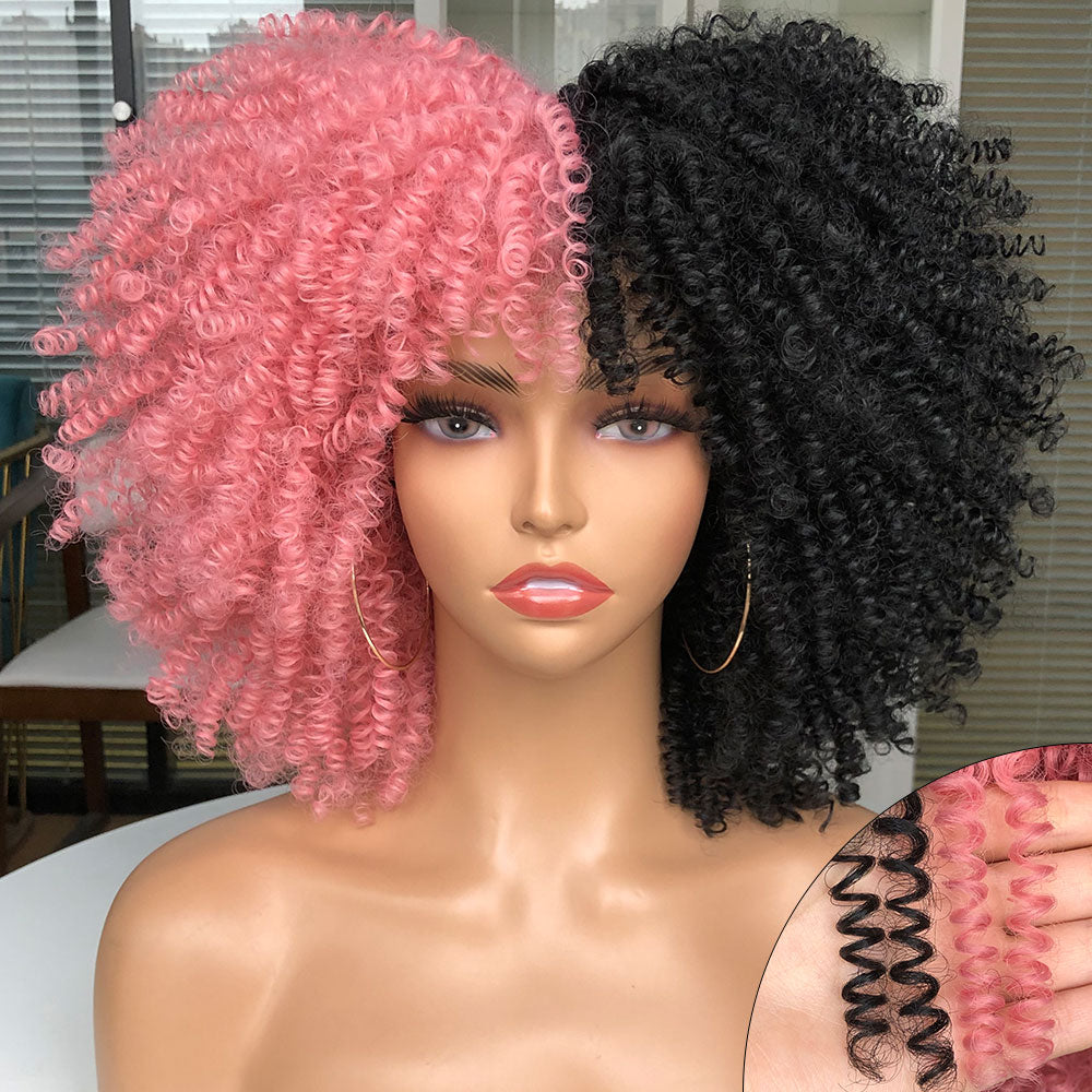 Perruque afro bouclé