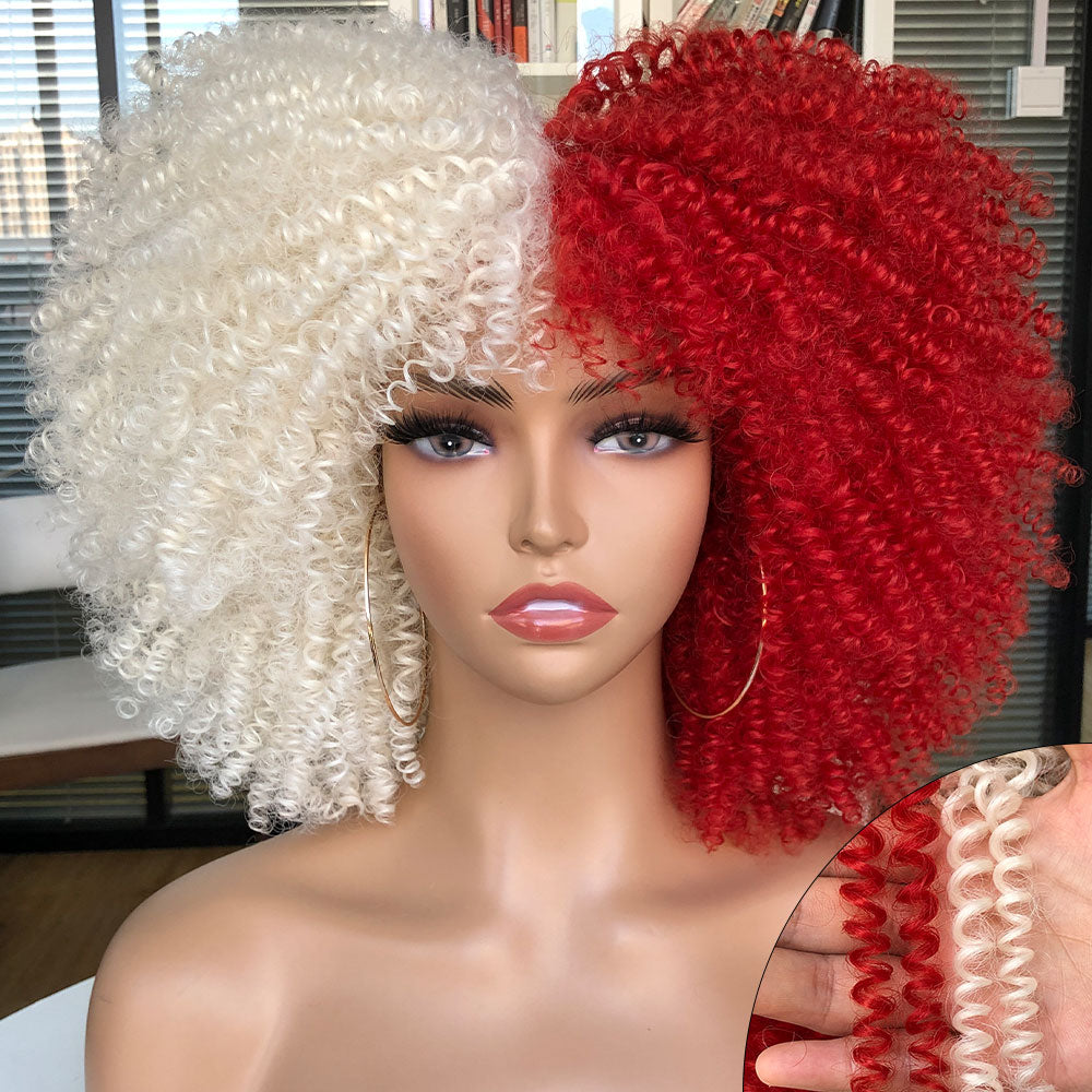 Perruque afro bouclé