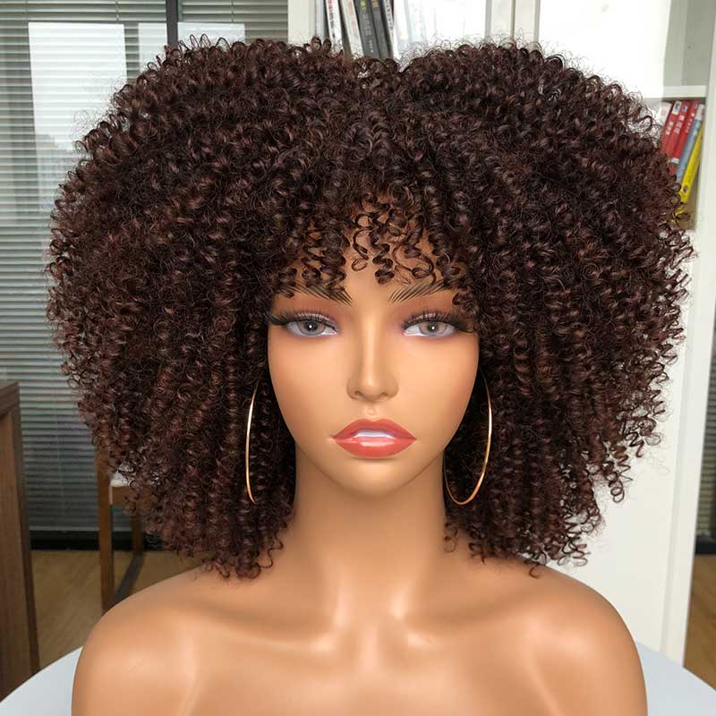 Perruque afro bouclé