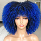 Perruque afro bouclé