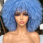 Perruque afro bouclé