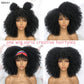 Perruque afro bouclé