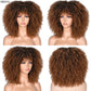 Perruque afro bouclé