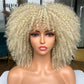 Perruque afro bouclé