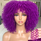 Perruque afro bouclé