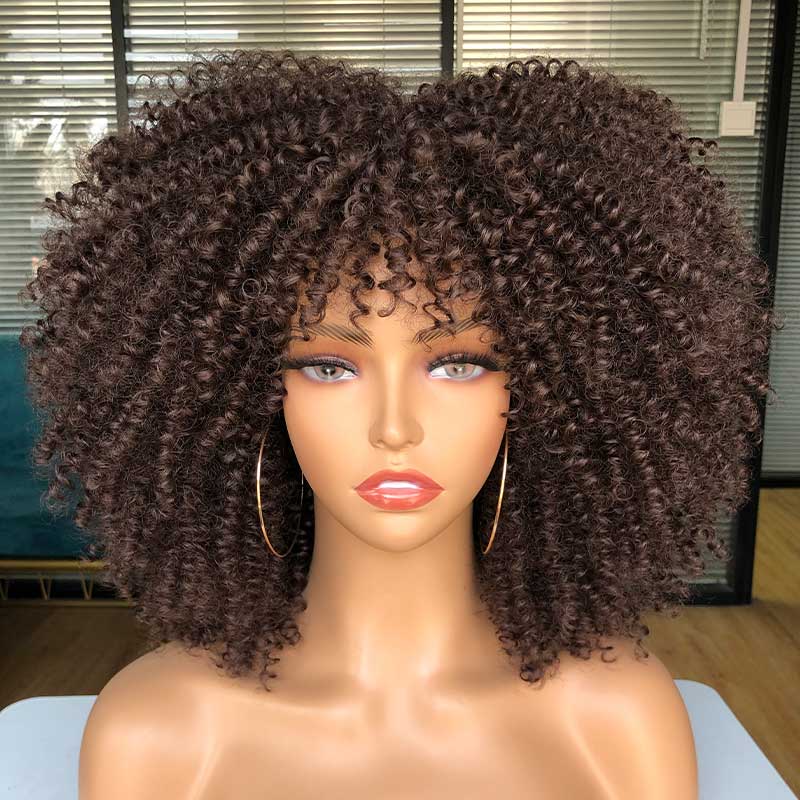 Perruque afro bouclé