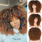 Perruque afro bouclé