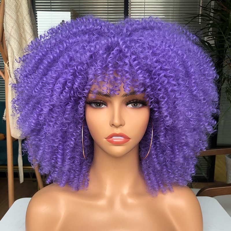 Perruque afro bouclé