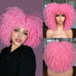 Perruque afro bouclé