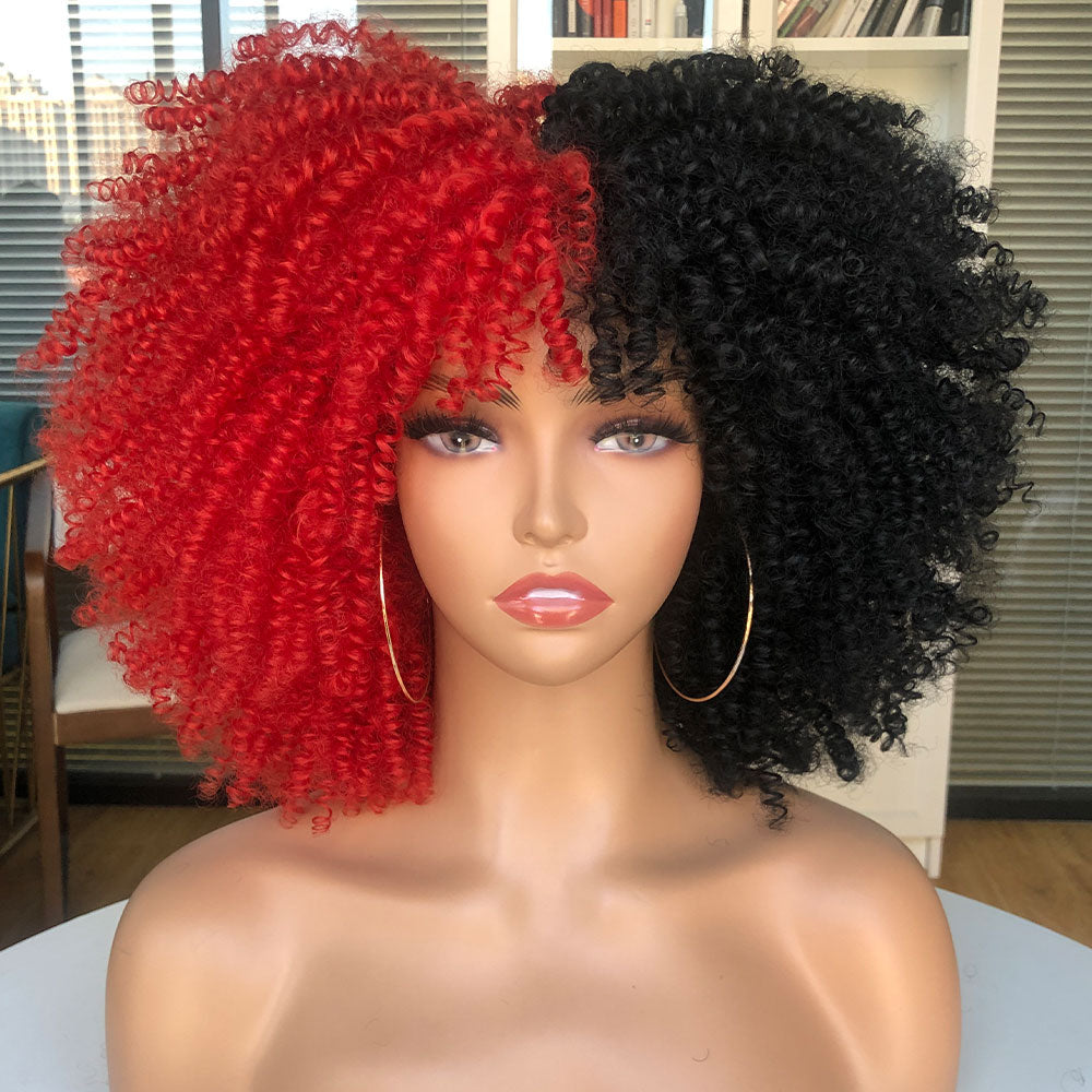 Perruque afro bouclé