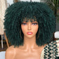 Perruque afro bouclé