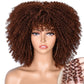 Perruque afro bouclé